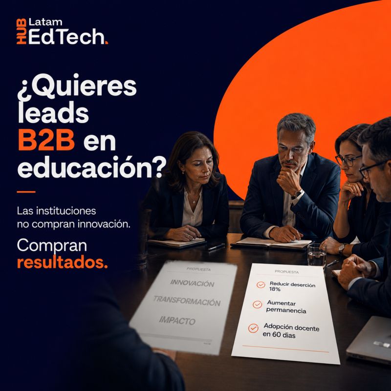 Leads B2B en educación