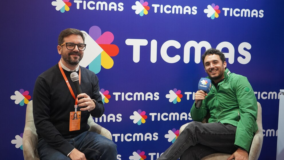 Andy Méndez en entrevista con Ticmas