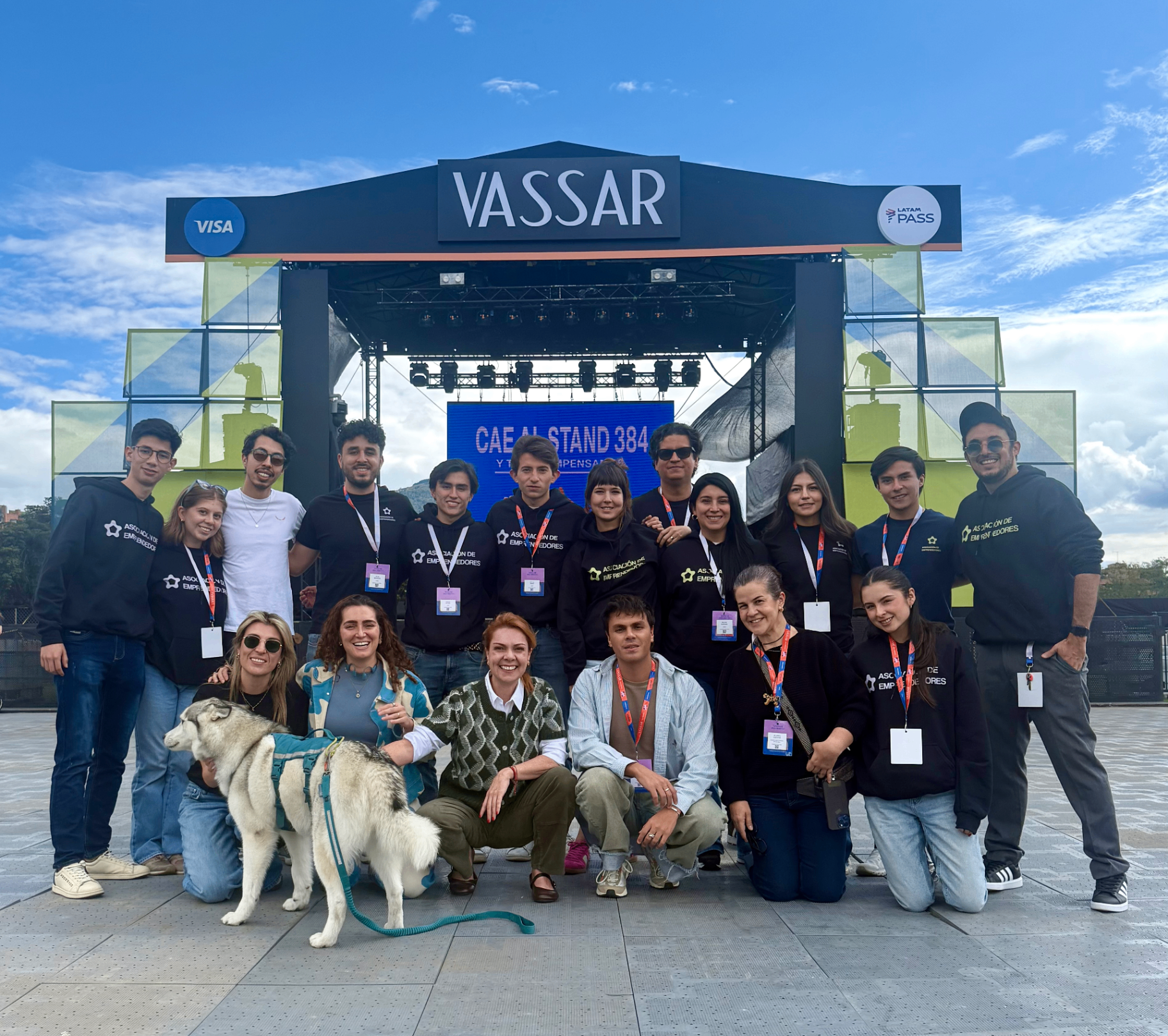 Feria Vassar con emprendedores y comunidad